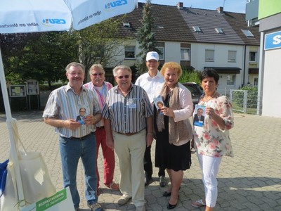 Auch der CSU-Ortsverband Weiherhof bringt sich voll ein. Herlichen Dank!