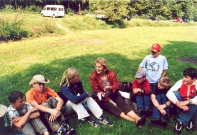 Mit der Jugend im Gespr�ch: Soft-Survival-Seminar des Landesbundes f�r Vogelschutz