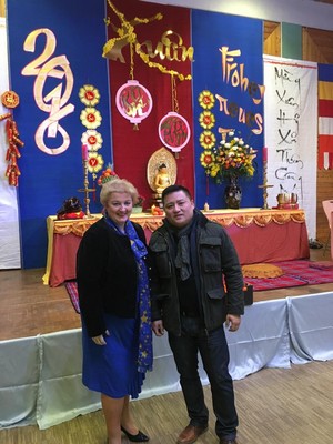 In China wird mit dem Chinesischen Neujahrsfest der wichtigste chinesische Feiertag begangen. Hier: ein sch�nes Neujahrsfest am 08. Februar 2016