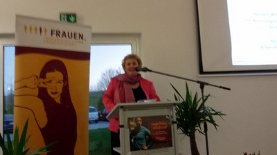 Als Gastrednerin bei der FU Miltenberg