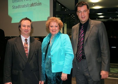 Gute Kontakte zu Staatsminister Dr. Markus S�der, MdL, zum Wohle der B�rgerinnen und B�rger in F�rth
