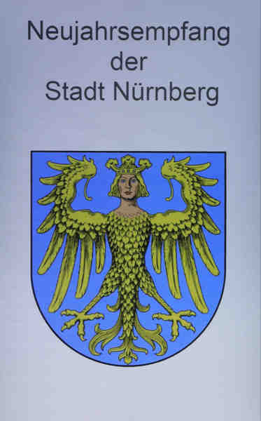 Beim Neujahrsempfang der Stadt Nürnberg folgten zahlreiche Gäste der Einladung der Stadt ins Messezentrum. OB Ulrich Maly nutzte die Bühne für ein flammendes Europa-Plädoyer. 
Foto: Udo Dreier