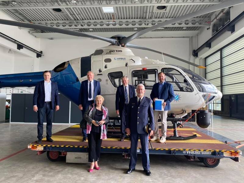 Besuch der mittelfränkischen Landtagsabgeordneten der CSU in Roth, Otto-Lilienthal-Kaserne.
Foto: StMI Bayern