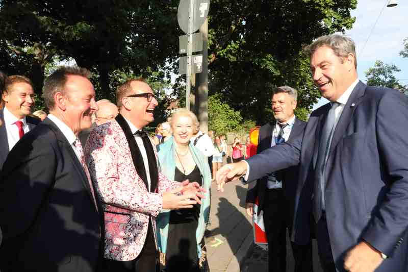 Sommernachtsball der Comödie Fürth mit Herrn Ministerpräsidenten Dr. Markus Söder
Foto: Udo Dreier
