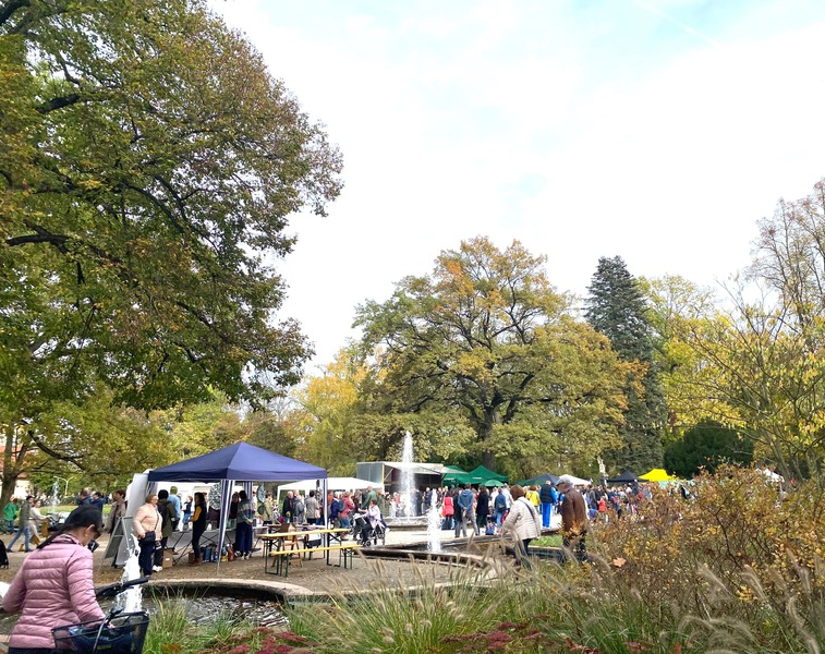 Der Apfelmarkt der Stadt Fürth.
Foto: privat