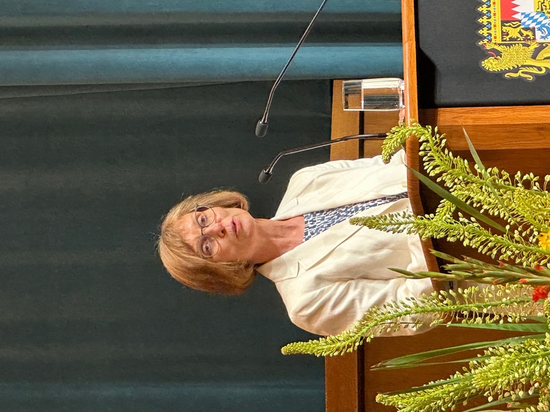 Neue Präsidentin des Amtsgerichts Nürnberg: Frau Dr. Margit Zorn. Hier bei der Amtseinführung.
Foto: Petra Guttenberger 