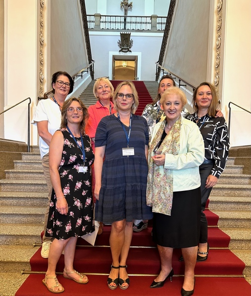 Auch die Fürther Frauen-Union war bei der Tagesfahrt mit dabei.
Foto: Kerstin Wies