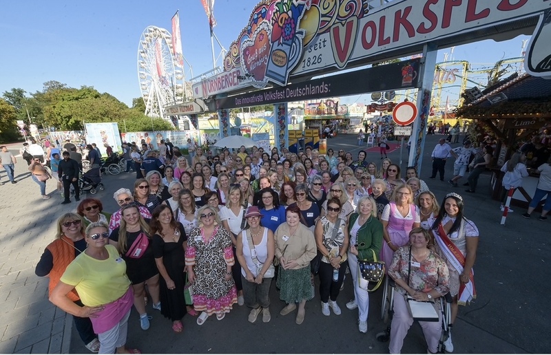 Backstage-Führung der Schausteller-Frauen auf dem Nürnberger Volksfest im August.
Foto: J. Förster