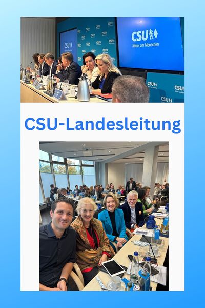 Einstimmige Zustimmung von CSU-Parteivorstand und CSU-Landtagsfraktion zum Koalitionsvertrag mit den Freien Wählern. Auf dieser Basis werden wir die nächsten fünf Jahre gut für die Bürgerinnen und Bürger Bayerns gestalten können. "Ich jedenfalls freue mich auf viele positive Begegnungen".
Fotos: CSU-Landesleitung