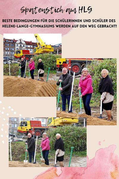 Gerne war ich beim Spatenstich mit Stadträtin Birgit Bayer-Tersch und Stadtrat Max Ammon mit dabei!
Fotos: Fritz Bölian / Collage @CD