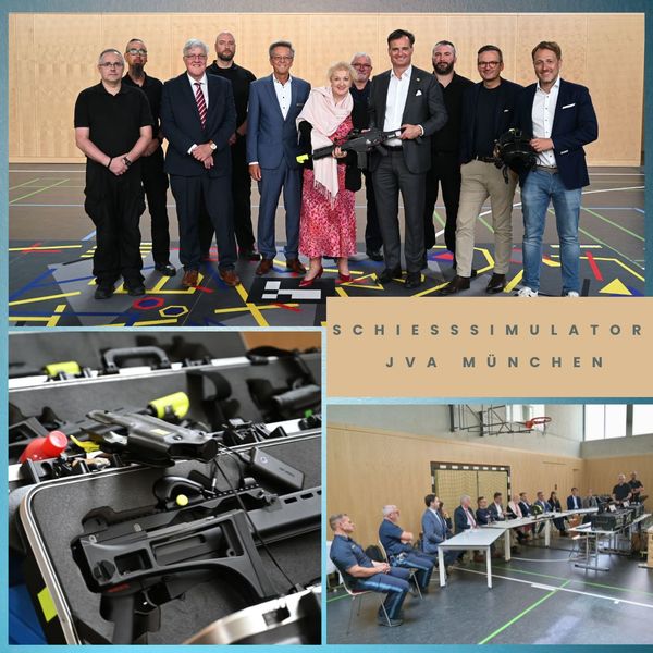 Besichtigung des Schießsimlators der JVA München-Stadelheim mit dem Arbeitskreis Verfassung, Recht, Parlamentsfragen und Integration.
Fotos: Thomas Benedikt @Collage CD