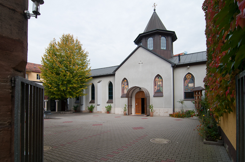 Die Rumänisch-Orthodoxe Kirchengemeinde in der Fürther Straße, Nürnberg.
Foto: @Rumänisch-Orthodoxe Kirchengemeinde