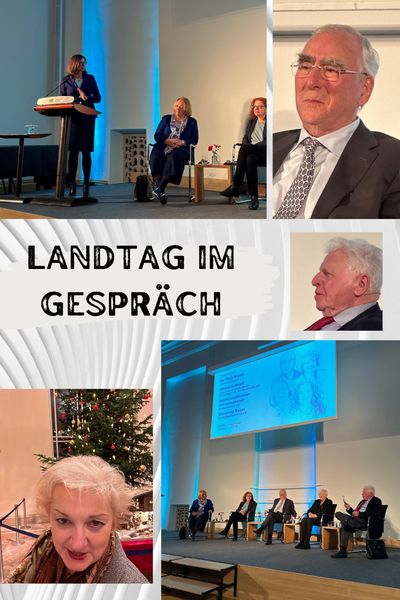 Der Bayerische Landtag im Gespräch mit: Dr. Theo Waigel, Sabine Leutheusser-Schnarrenberger, Renate Schmidt und Margarete Bause - Legenden der Politik live und vor Ort! Es war eine Freude und ein Vergnügen, wieder einmal eine von Prof. Dr. phil. Dr. h.c. Heinrich Oberreuter moderierte Talkrunde zu erleben. "Politik-Oldies" - so kein bisschen alt, sondern am Puls der Zeit. Und alle hatten viel Freude dabei.
Foto: Petra Guttenberger