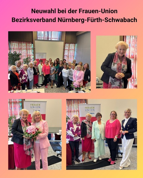 Sehr gerne habe ich die Wahl zur Bezirksvorsitzenden für weitere zwei Jahre angenommen. Ich danke allen für das positive Votum.

Ich freue mich auf die Zusammenarbeit mit einem ganz hervorragenden Vorstandsteam.

Wer nicht selbst gestaltet, wird von anderen gestaltet und wir nehmen selbstverständlich das Heft lieber selber in die Hand!

Barbara Regitz wurde im Rahmen der Bezirksvollversammlung zur Ehrenbezirksvorsitzenden ernannt und bringt sich natürlich weiter in die Arbeit ein.

Herzlichen Glückwunsch - auch an alle neu- und wiedergewählten Vorstandsmitglieder!

Fotos: Privat