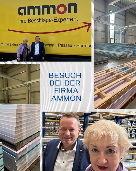 Beeindruckend, was dieser mittelständische Familienbetrieb im Bereich Fenster und Türen als Dienstleister für die Handwerksbetriebe alles auf den Weg gebracht hat. Hier werden Innovation, Nachhaltigkeit und Tradition bestens miteinander verknüpft.
Weiterhin viel Glück und Erfolg!
Foto: P. Guttenberger, Fa. Ammon