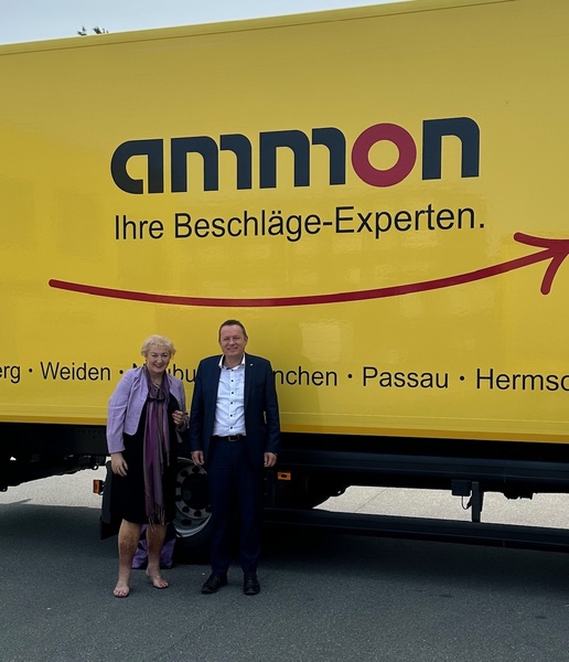 Auf Einladung zur Besuch bei der Firma Ammon, Nürnberg: Beachtlich, dass dieses Unternehmen nicht nur in Nürnberg, sondern im gesamten Bundesgebiet bestens vertreten ist.
Foto: Fa. Ammon