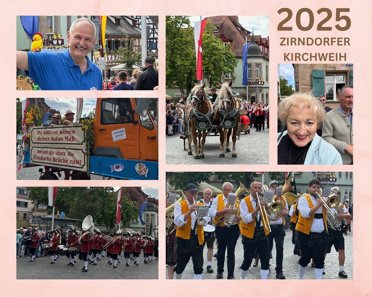 Impressionen vom Kirchweihzug in Zirndorf - Der kommunale Pleitegeier und das Thema Zirndorfer Brücke standen ganz oben auf der Agenda. Danke an alle Ehrenamtlichen, die dieses Ereignis möglich gemacht haben.
Fotos: Petra Guttenberger