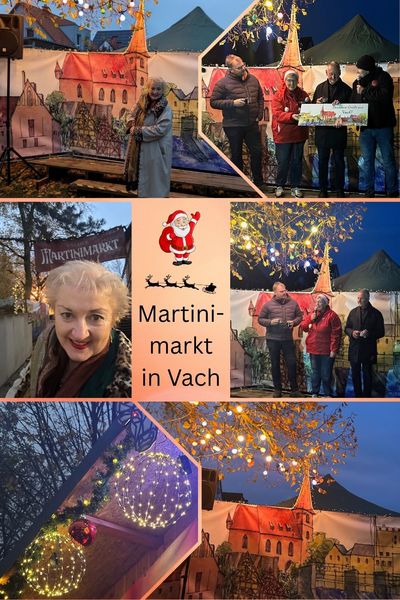 Martinimarkt in Vach auf dem Gelände des TV Vach im Malvenweg. Klein aber fein und sehr stimmungsvoll. Der Markt wird getragen vom örtlichen Ehrenamt.
Fotos: P. Guttenberger