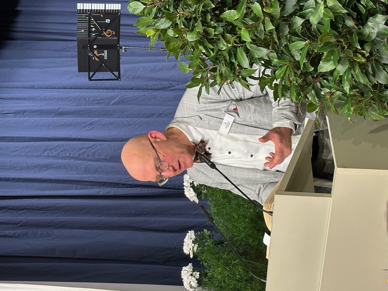 Im Bild: Ewald Arenz. Foto: P. Guttenberger