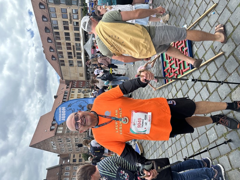 Herzlichen Glückwunsch natürlich an meinen ganz besonderen Helden Thomas!
Foto: P. Guttenberger