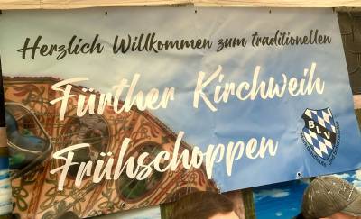 F�rther Kirchweih 2026 - Fr�hschoppen mit Zwischenbilanz in der Trixis-Ochensbraterei. Foto: P. Guttenberger